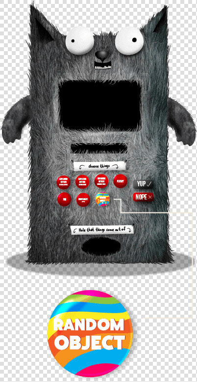 The Exploding Kittens Human Vending Machine At Burning   Plush  HD Png DownloadTransparent PNG