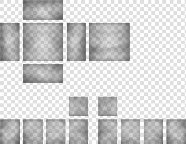 Brickplanet Shirt Template Shaded  HD Png DownloadTransparent PNG