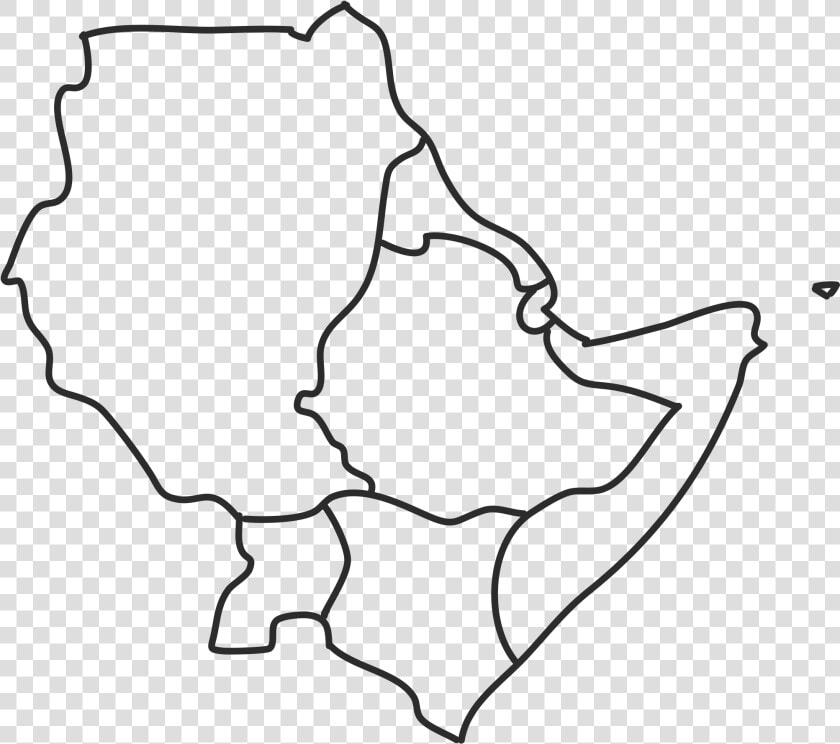 Image Description   Horn Of Africa Outline  HD Png DownloadTransparent PNG