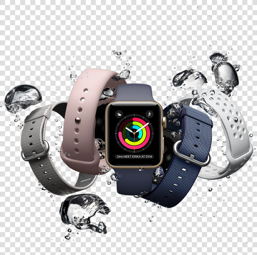 Apple Watch Series 2 Logo Apple Watches   Apple Watch Water  HD Png DownloadTransparent PNG