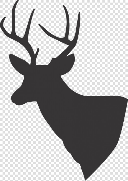 Deer Deer Silhouette Silhouette   Transparent Background Deer Silhouette Png  Png DownloadTransparent PNG
