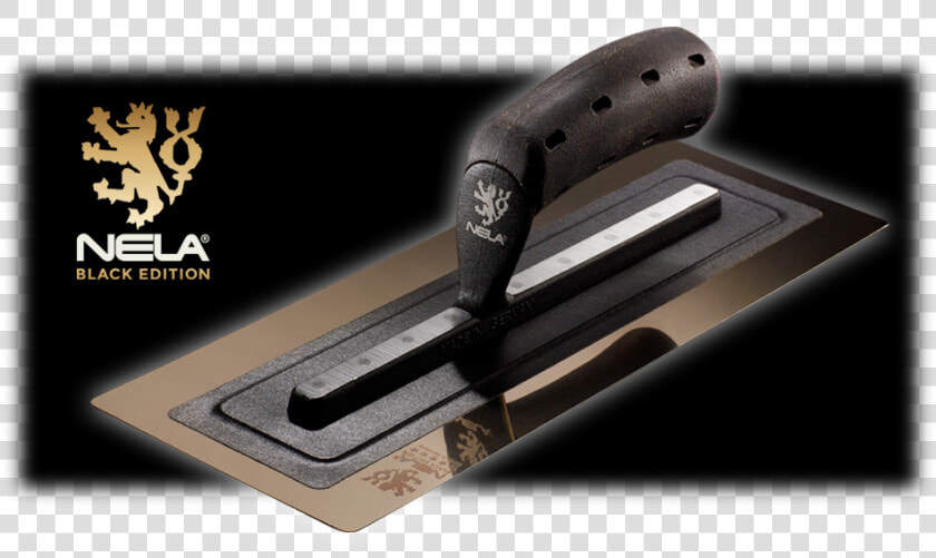 Black Edition Finishing Trowel   Nela Black Edition  HD Png DownloadTransparent PNG