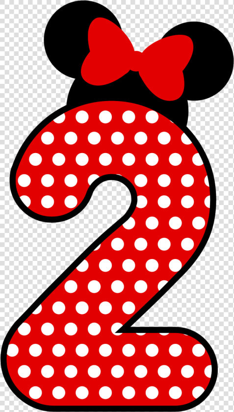 Mickey Mouse Number Minnie Drawing Png Download Free   Number 2 Mickey Mouse  Transparent PngTransparent PNG