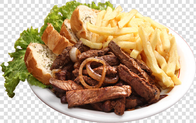 Imagem Combo Picanha Acebolada E Fritas   Pork Steak  HD Png DownloadTransparent PNG