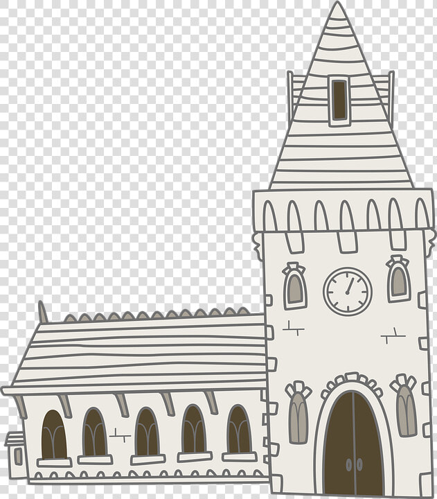 Church  Clip  Art  Drawing  Religion  Symbol  Christian   Wedding Church Cartoon Transparent  HD Png DownloadTransparent PNG