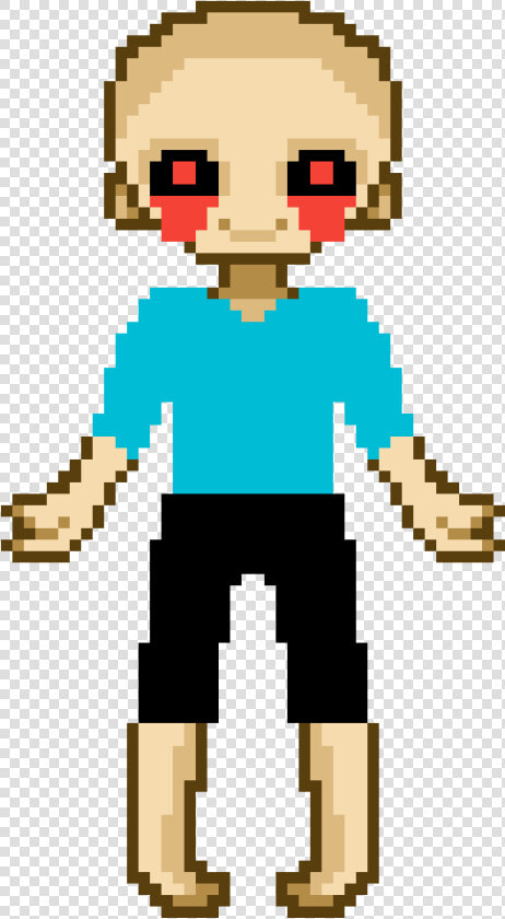 Transparent Creepy Hand Png   Grid Minecraft Pixel Art  Png DownloadTransparent PNG