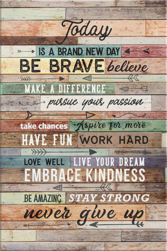 Is A Brand New Day   Today Is A Brand New Day Canvas  HD Png DownloadTransparent PNG