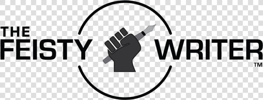 The Feisty Writer Logo A Hand Holding A Pen   Hand Holding Pen Logo  HD Png DownloadTransparent PNG