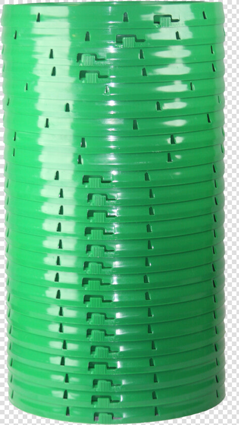 Green Plastic Lid With Gasket And Tear Tab Fits   Plastic  HD Png DownloadTransparent PNG