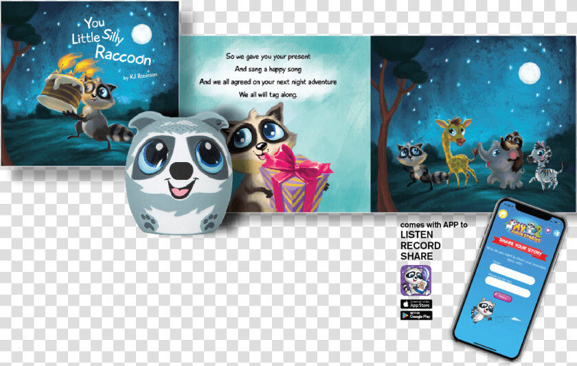 My Audio Stories Silly Racoon  HD Png DownloadTransparent PNG