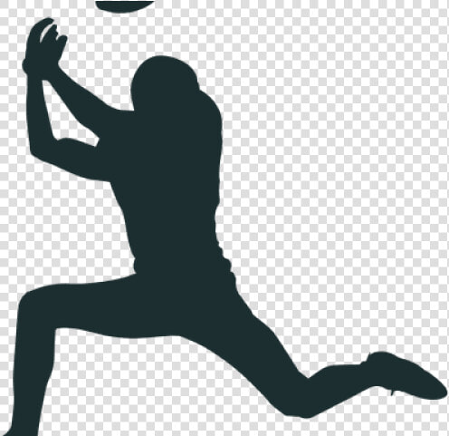 Football Player Silhouette   Silhouette American Football Clipart  HD Png DownloadTransparent PNG