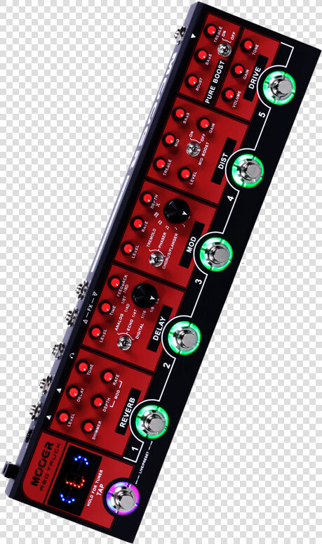 Mooer Red Truck   Electronics  HD Png DownloadTransparent PNG