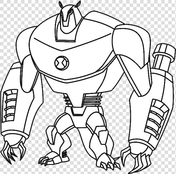 Ben 10 Para Colorir E Pintar   Imagens Do Ben 10 Para Colorir  HD Png DownloadTransparent PNG