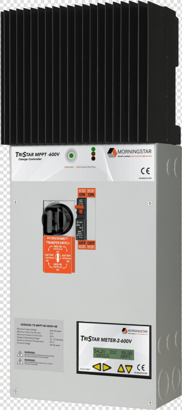 Tristar Solar Charge Controller 600v  HD Png DownloadTransparent PNG