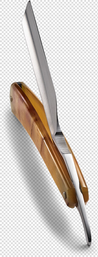 Ram Horn 5 8 Blade Straight Razor   Knife  HD Png DownloadTransparent PNG