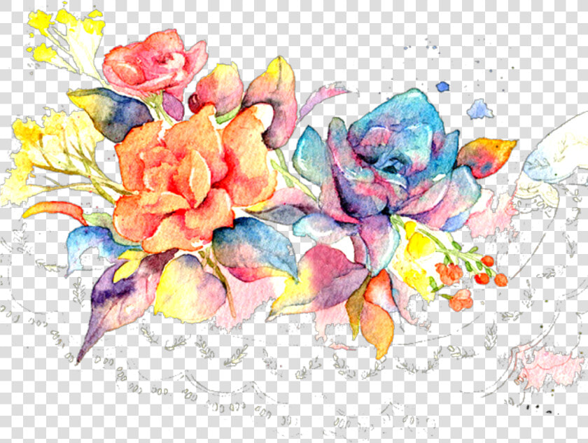 Ftestickers Watercolor Succulent Succulents Colorful   Free Succulents Watercolor  HD Png DownloadTransparent PNG