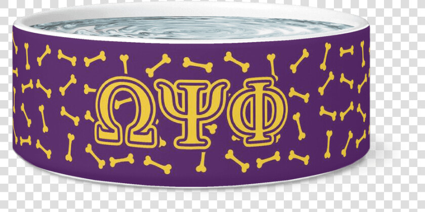 Omega Psi Phi Dog Bowl   Omega Psi Phi  HD Png DownloadTransparent PNG