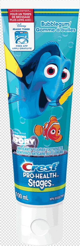 Crest Pro health Stages Finding Dory Toothpaste   Finding Dory Toothpaste  HD Png DownloadTransparent PNG