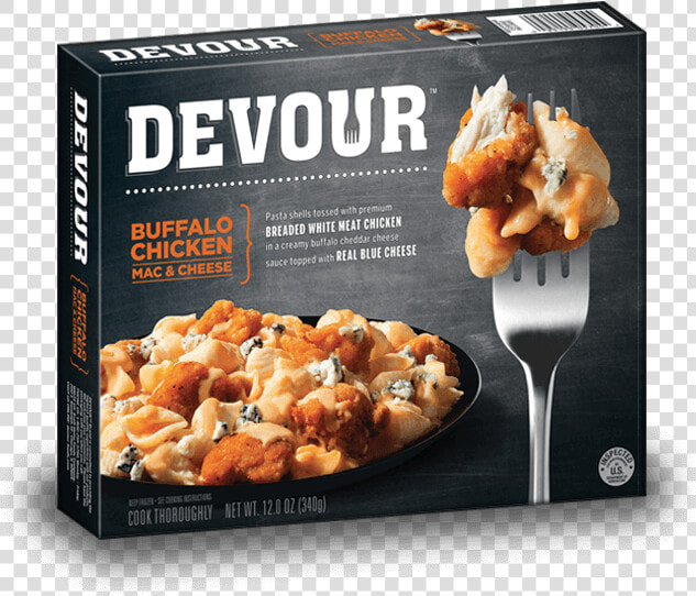 Tv Dinner Box Png   Devour Buffalo Chicken Mac And Cheese  Transparent PngTransparent PNG