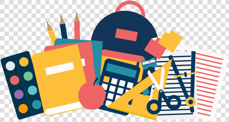 School Materials Clip Art  HD Png DownloadTransparent PNG