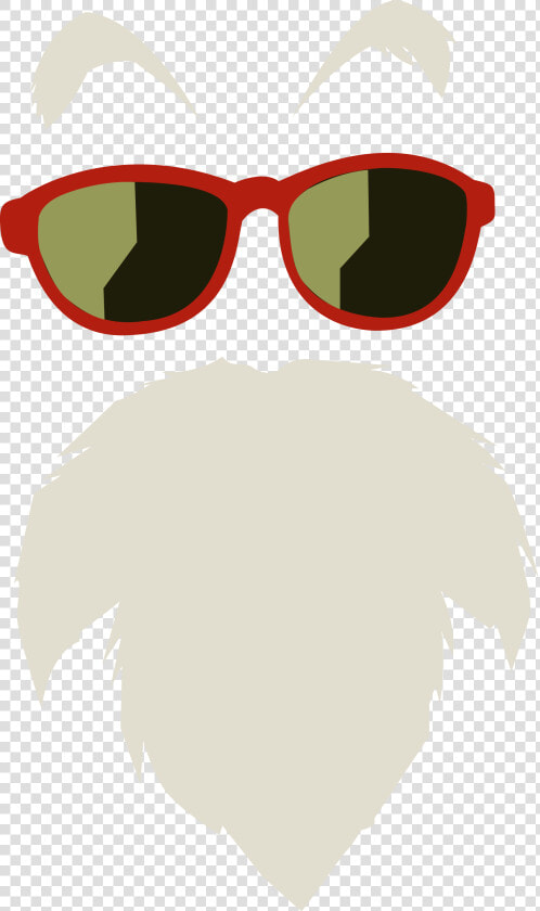 Master Roshi Glasses Transparent  HD Png DownloadTransparent PNG