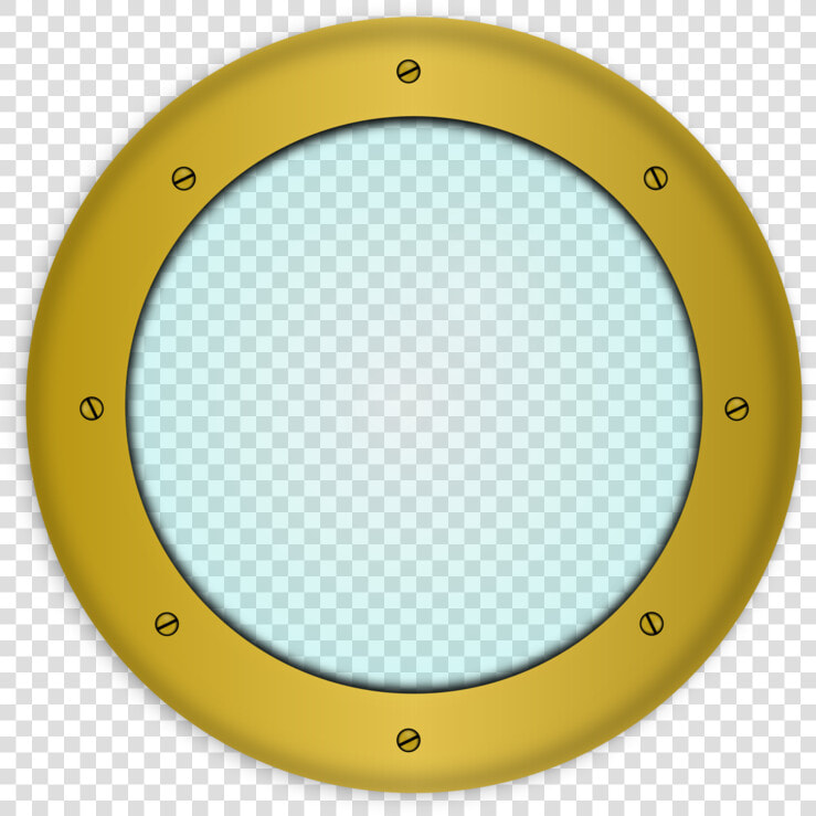 Material yellow window   Porthole Transparent  HD Png DownloadTransparent PNG