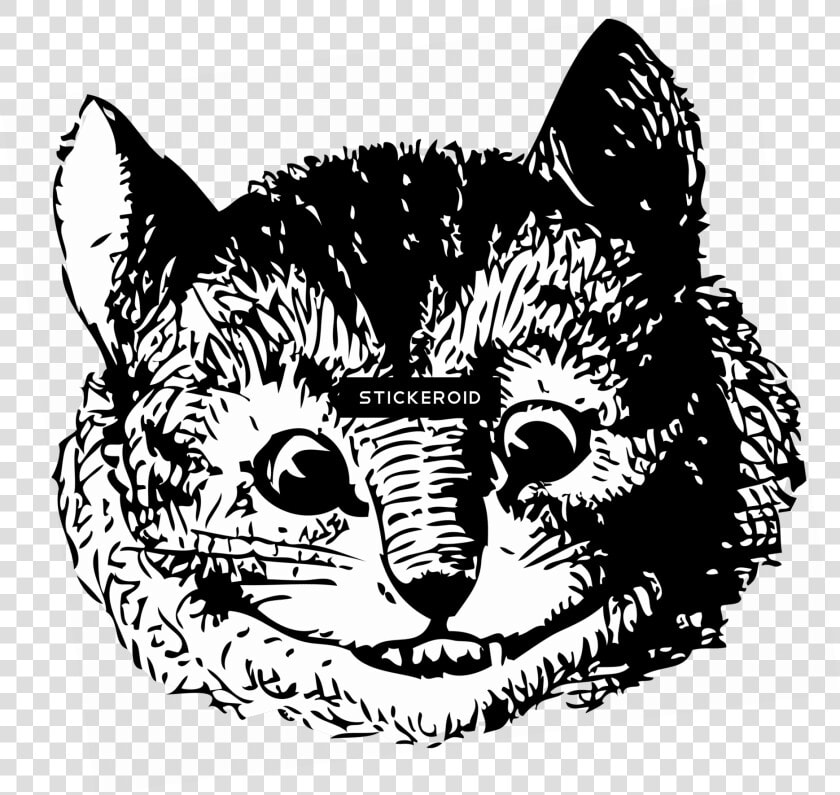 Transparent White Cat Png   Original Alice In Wonderland Cheshire Cat  Png DownloadTransparent PNG