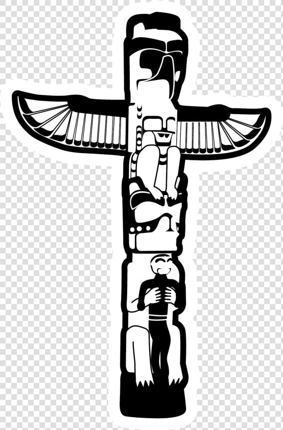 Totem Pole Illustration   Transparent Totem  HD Png DownloadTransparent PNG