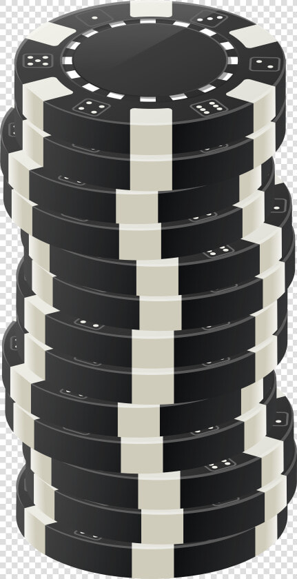 Black Poker Chips Png Clip Art   Black Poker Chip Clipart  Transparent PngTransparent PNG