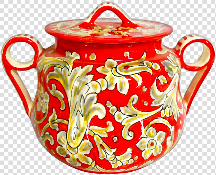 Foglie Rosse Tony Cookie Jar   Teapot  HD Png DownloadTransparent PNG