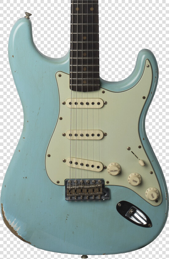 Fender Custom Shop 1960 Relic Stratocaster Aged Daphne  HD Png DownloadTransparent PNG