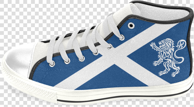 Tribal Lion Rampant And Saltire Flag By Artformdesigns   Skate Shoe  HD Png DownloadTransparent PNG