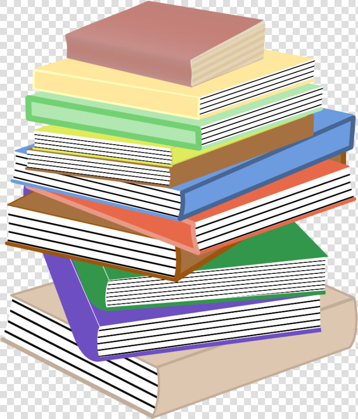 Book Clip Art   Stack Of Books Clip Art  HD Png DownloadTransparent PNG
