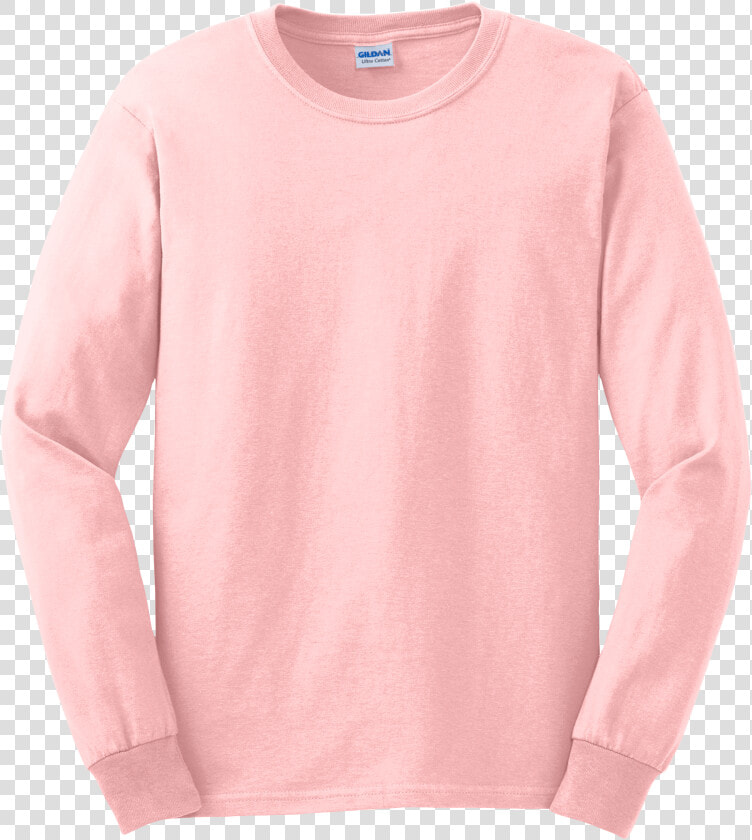 Pink Gildan Long Sleeve  HD Png DownloadTransparent PNG