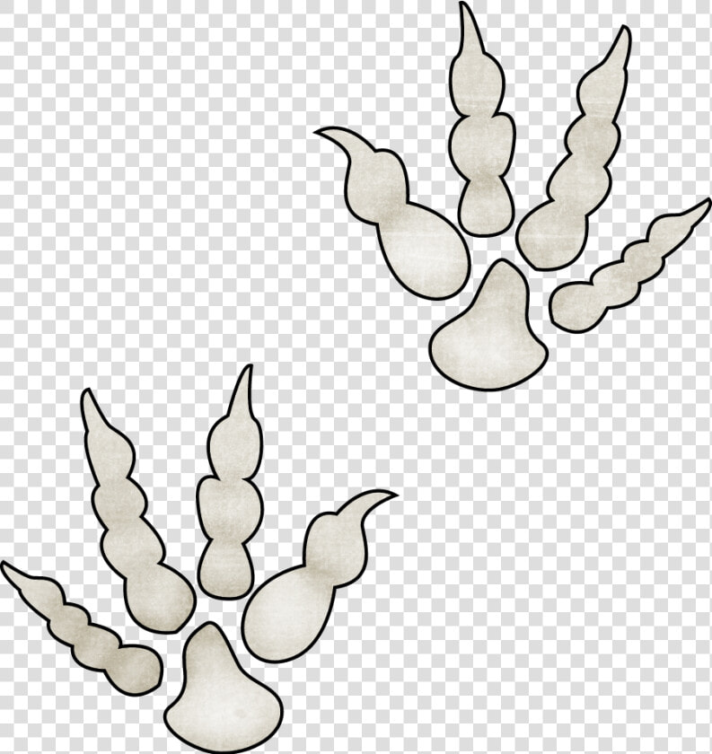 Footprints Reservation Triceratops Clip   Dino Footprint Transparent Background  HD Png DownloadTransparent PNG