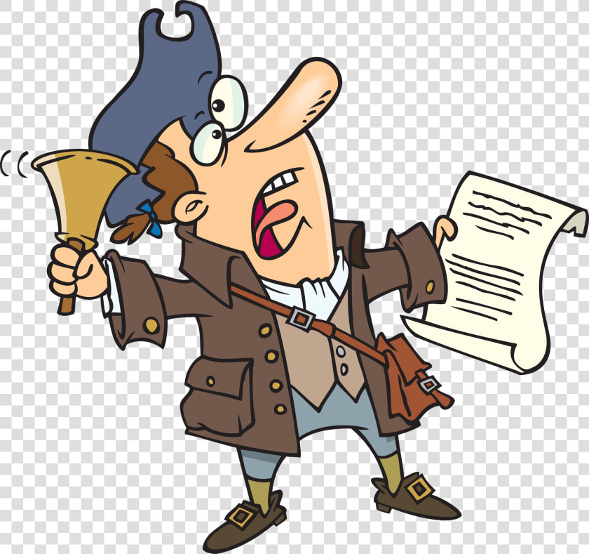 Bullet Vector Toon   Cartoon Town Crier  HD Png DownloadTransparent PNG