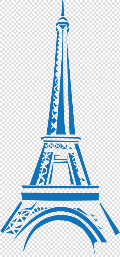 Eifel Tower Blue Clipart   Eiffel Tower Logo Png  Transparent PngTransparent PNG