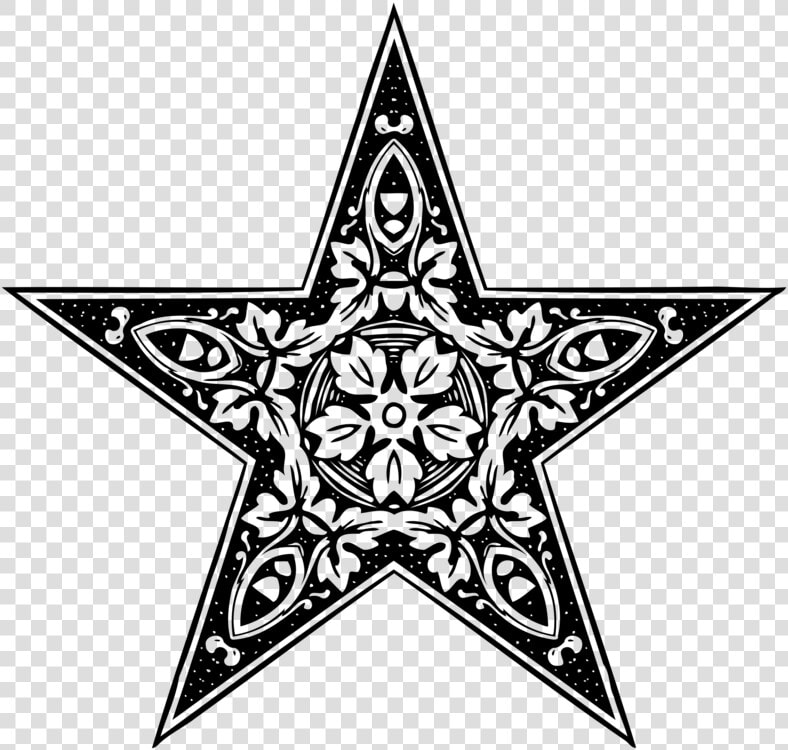 Triangle line Art star   Gambar Dekoratif Hewan Hitam Putih  HD Png DownloadTransparent PNG