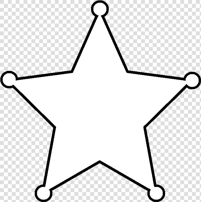 Western Star Clip Art   White 5 Point Star  HD Png DownloadTransparent PNG