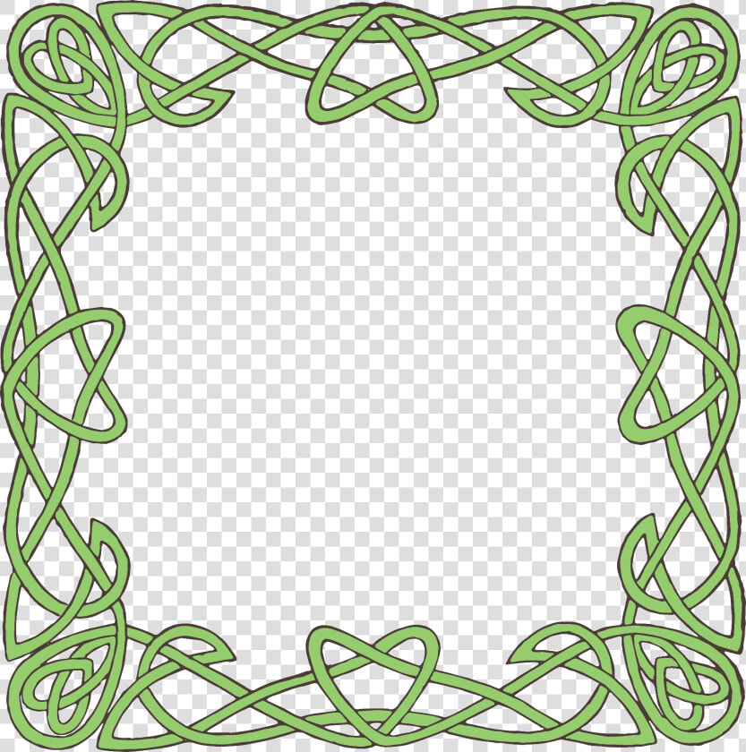 Transparent Celtic Knot Border   Png Download   Celtic Design Border Png  Png DownloadTransparent PNG