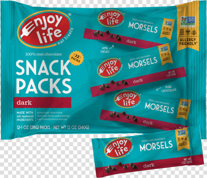 Transparent Enjoy Png   Enjoy Life Chocolate Chips  Png DownloadTransparent PNG