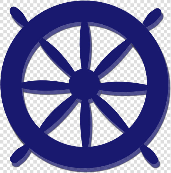 Ship Clip Art At   Blue Ship Wheel Vector  HD Png DownloadTransparent PNG