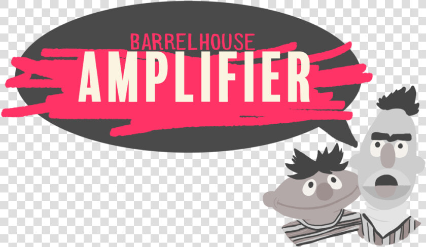Bh Bert Ernie Amplifier   Cartoon  HD Png DownloadTransparent PNG