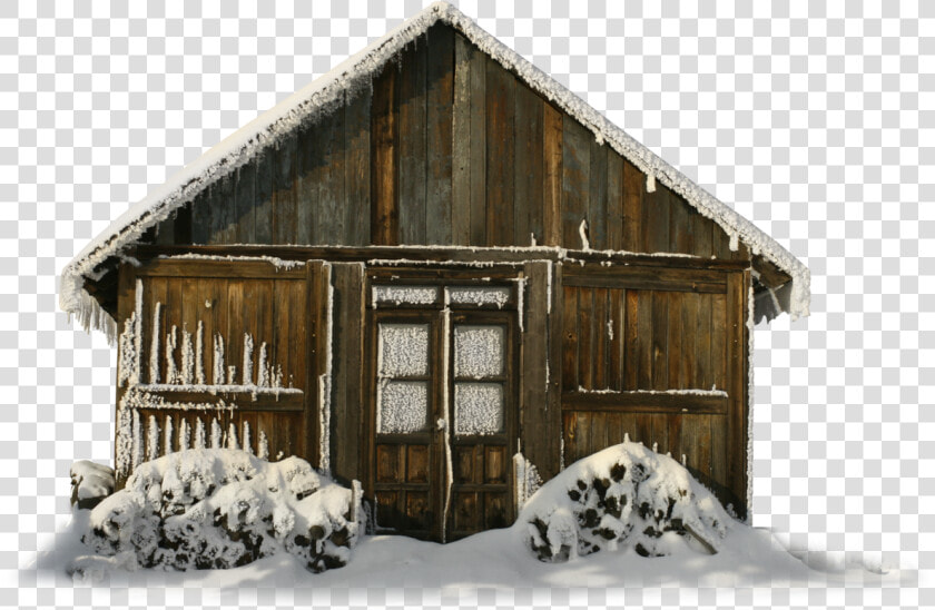 Shack Clipart Hunting Cabin   Transparent Background Cabin With Snow Pngs  Png DownloadTransparent PNG