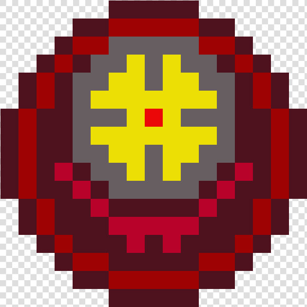 Pixel Art Deadpool Logo   Png Download   Pixel Art Red Button  Transparent PngTransparent PNG