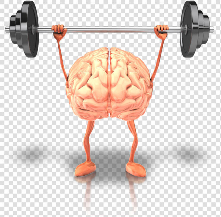 Brain Lifting Weights Transparent  HD Png DownloadTransparent PNG