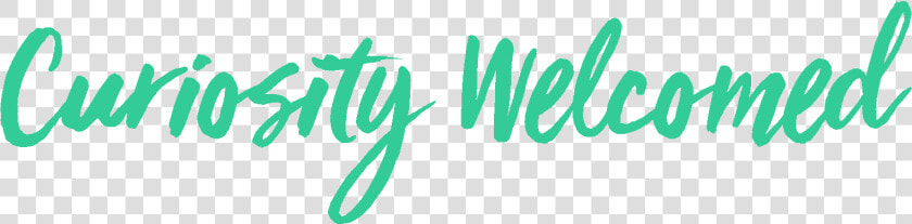 Curiosity Welcomed C2   Calligraphy  HD Png DownloadTransparent PNG