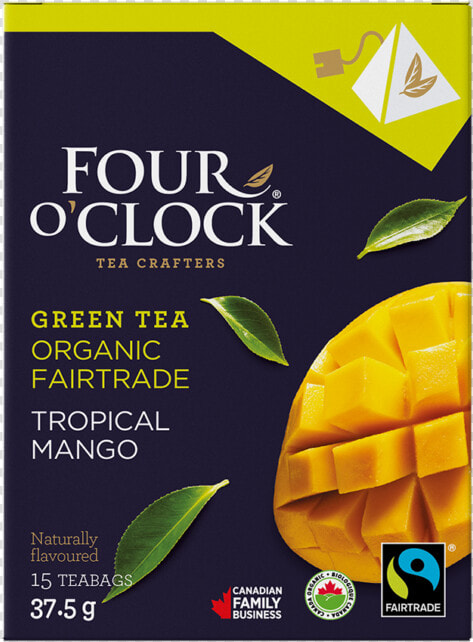 Green Tropical Mango   White Tea Teabag  HD Png DownloadTransparent PNG