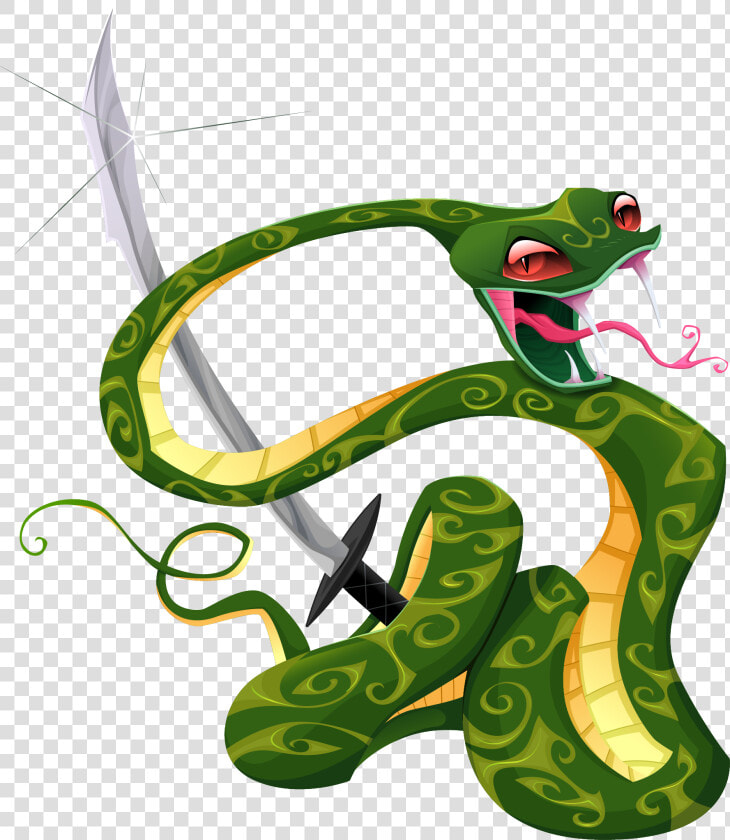 Clip Art smooth Reptile   Cartoon Mean Snake  HD Png DownloadTransparent PNG