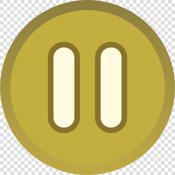 Gold Brown Plain Pause Button Icon Svg Clip Arts   Pause Button In Game  HD Png DownloadTransparent PNG